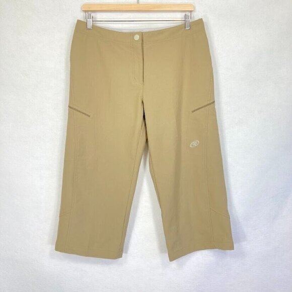 🔥 3/$15 🔥Cloudveil Lightweight Capri Outdoor Utility Hiking Active Pants - Picture 1 of 6